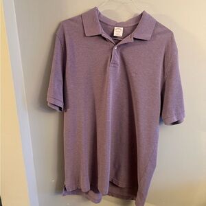 Brooks Brothers Performance Polo Shirt Purple Lavender Size Large